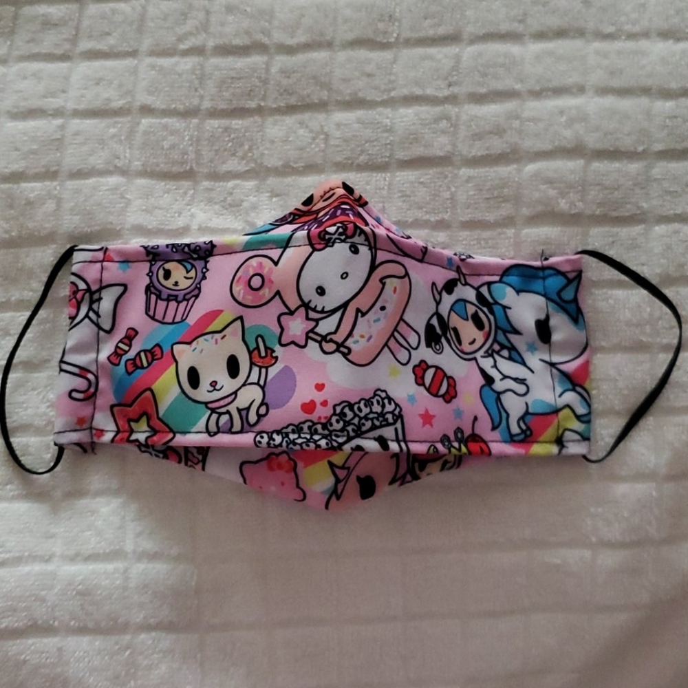Tokidoki Hello kitty mask with filter